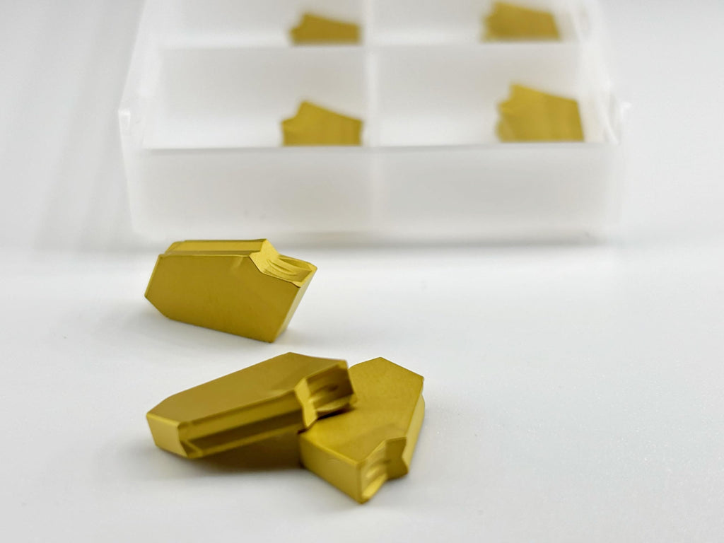 GTN-3 CNC Grooving Inserts, CVD Coated for Steel