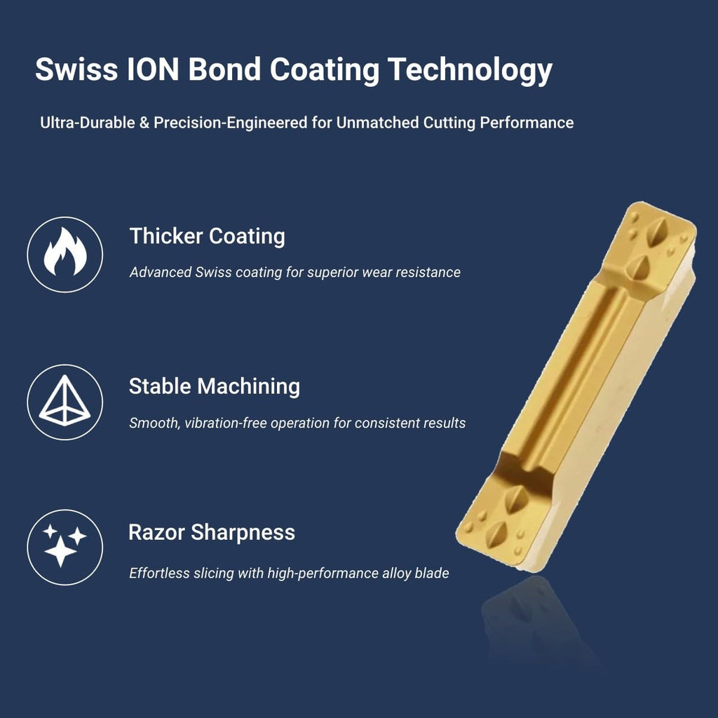 MGMN300-M Carbide Grooving Inserts CVD Coating