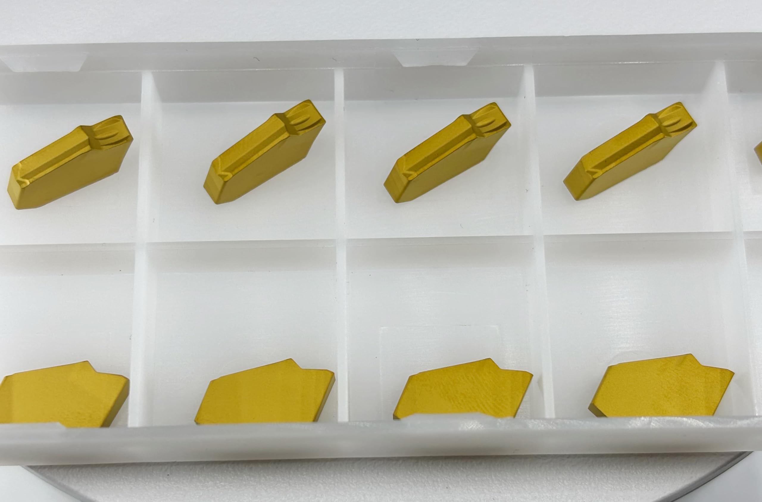 GTN-3 CNC Grooving Inserts, CVD Coated for Steel