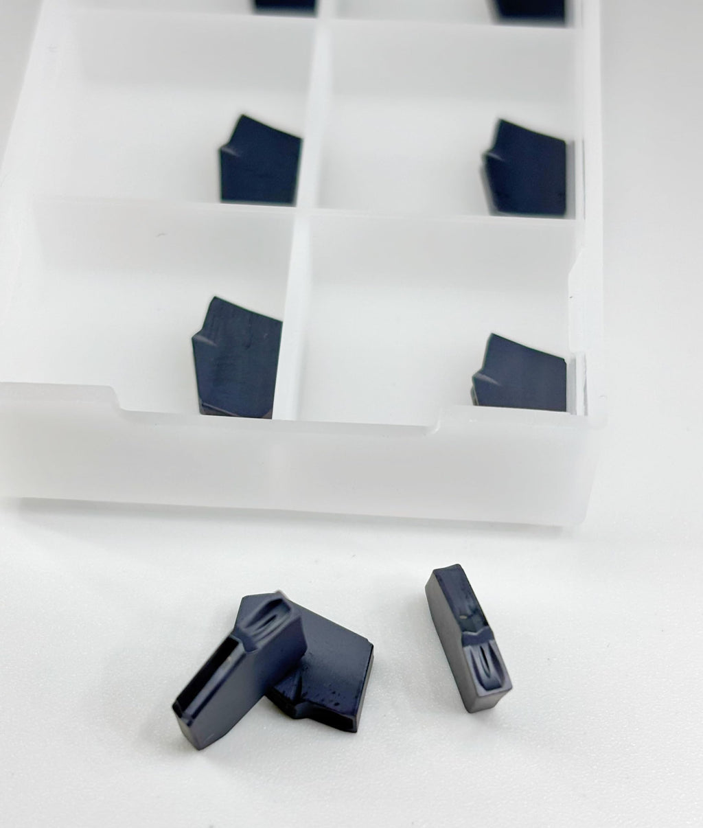 GTN-2 CNC Carbide Grooving Inserts, PVD Coated