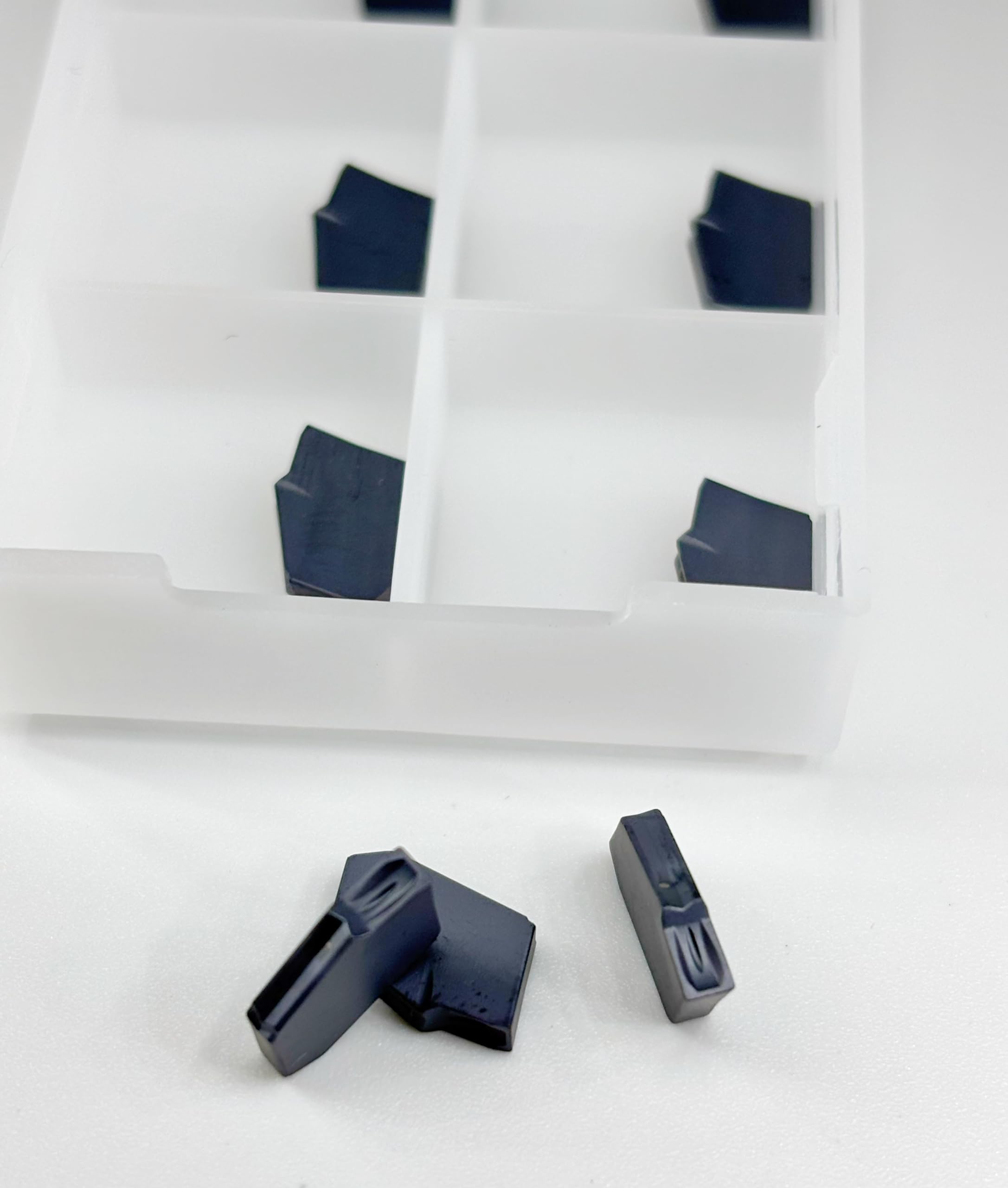GTN-2 CNC Carbide Grooving Inserts, PVD Coated