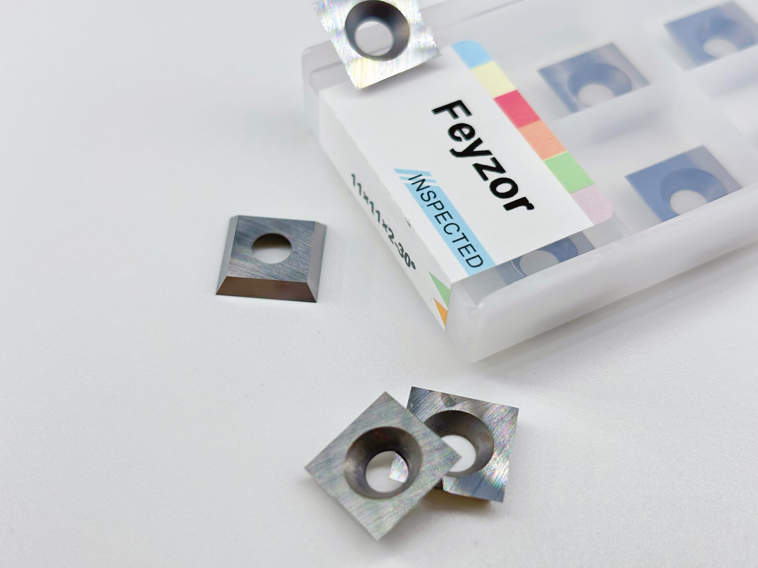 15x15x2.5mm Carbide Cutter for Spiral Planer Ci1