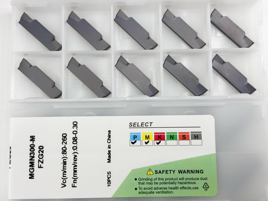 MGMN300-M Carbide Grooving Inserts PVD Coated