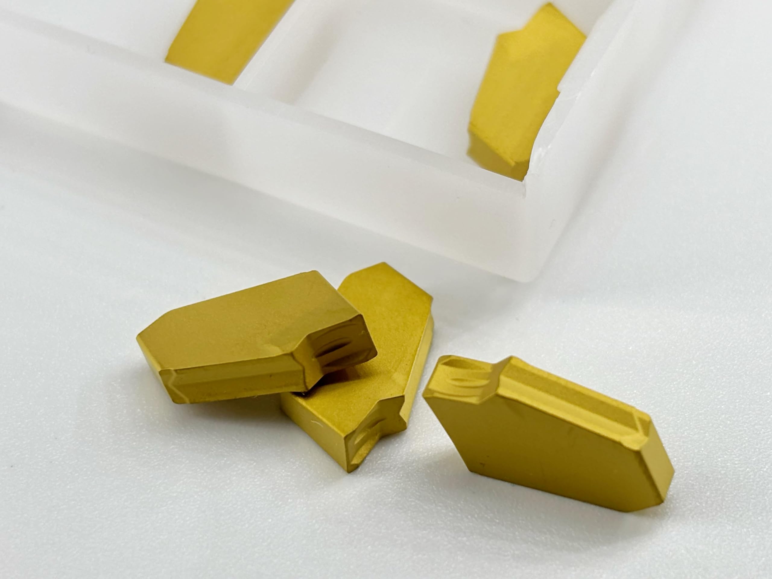 GTN-3 CNC Grooving Inserts, CVD Coated for Steel