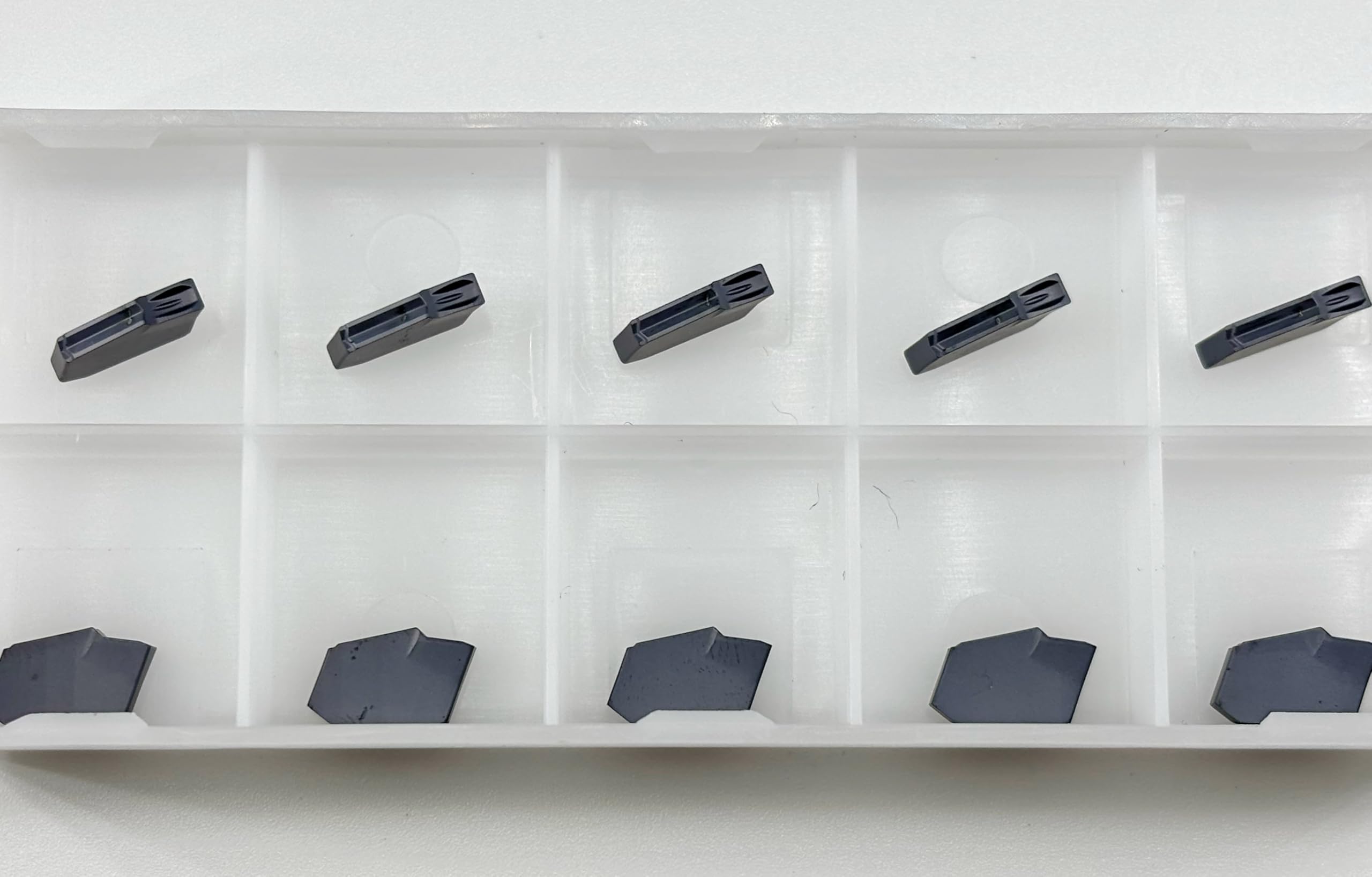 GTN-2 CNC Carbide Grooving Inserts, PVD Coated