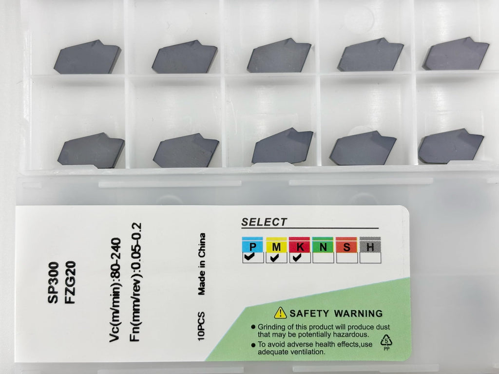 GTN-3 CNC Grooving Inserts, PVD Coating