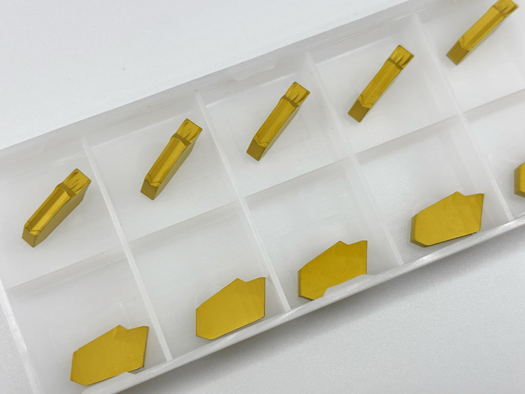 GTN-3 CNC Grooving Inserts, CVD Coated for Steel